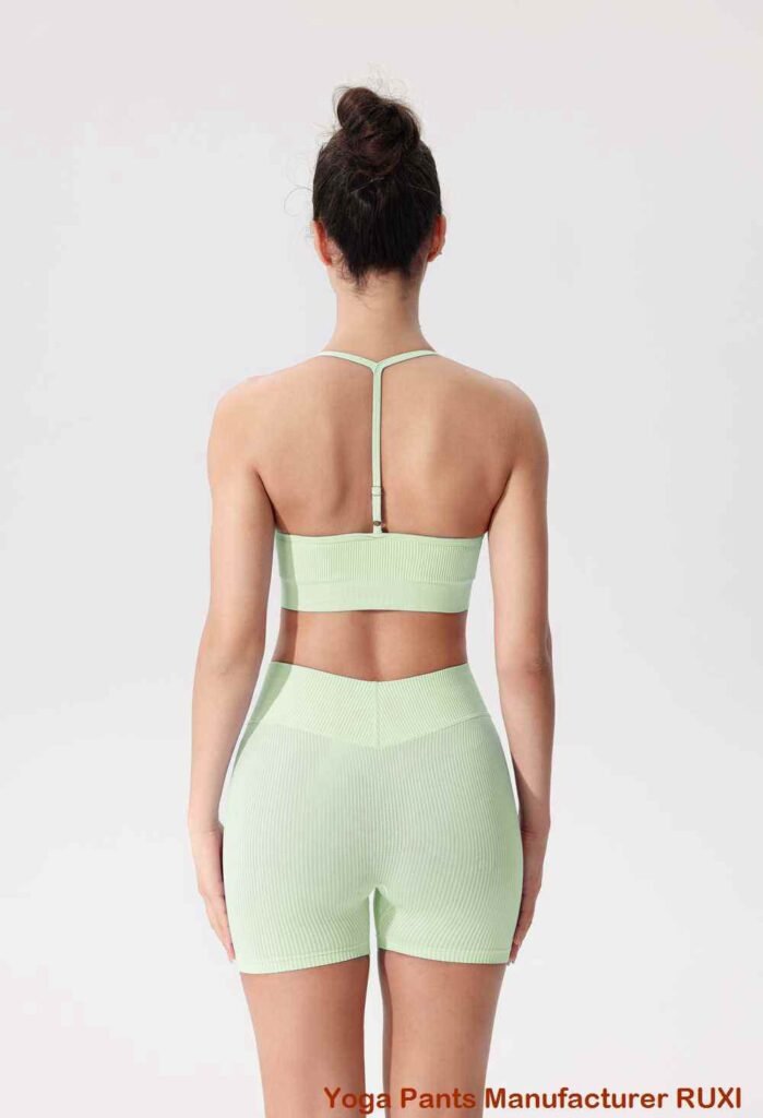 ropa de yoga blanca RUXI bn639