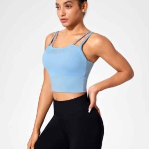 Pantalones de yoga color turquesa RUXI bn968