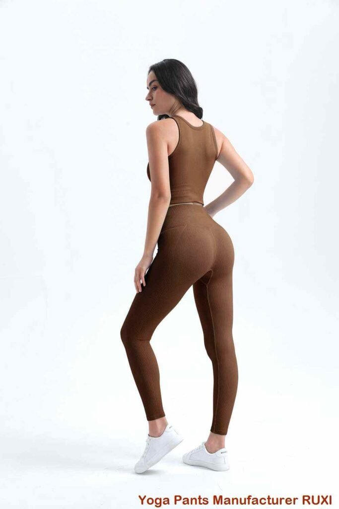 pantalones cortos de cintura alta para gimnasio RUXI bn3574