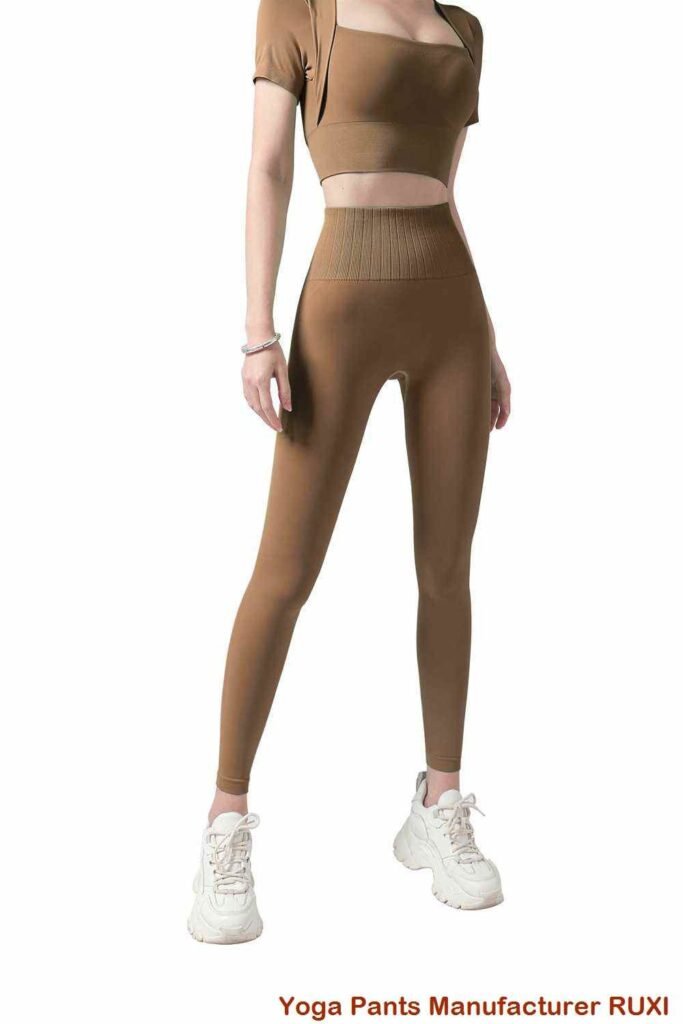 Pantalones cortos de yoga de 7 pulgadas RUXI bn3528