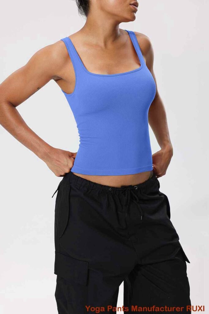 pantalones cortos de yoga amarillos RUXI bn3449