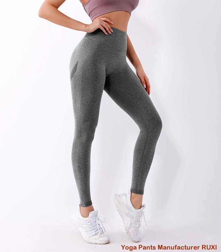 Pantalones cortos para correr para mujer 2 en 1 RUXI bn2804