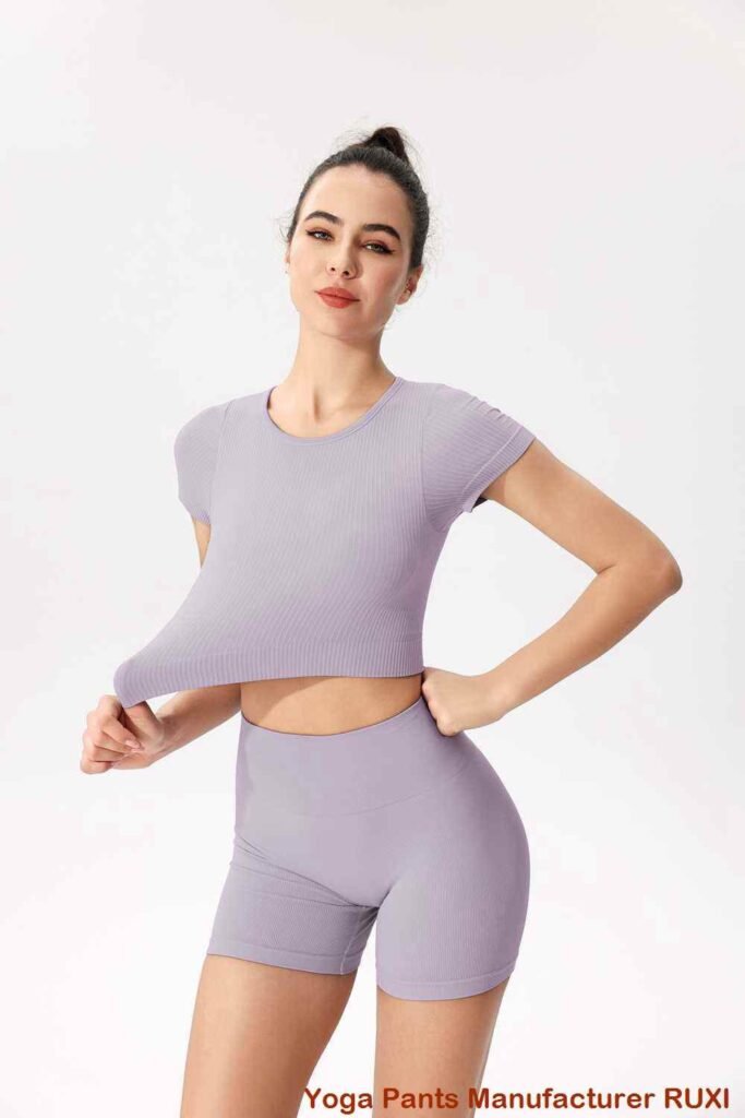 pantalones cortos de gimnasio de secado rápido RUXI bn3316