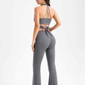 Top de yoga con lazo en la espalda RUXI bn894