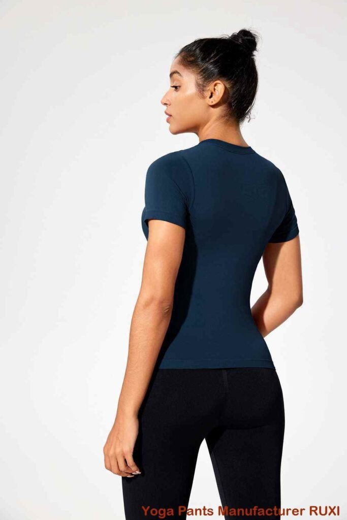 Leggings acampanados de algodón RUXI bn94