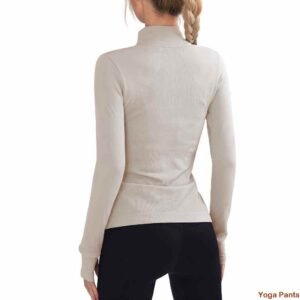 sujetador deportivo blanco de cuello alto RUXI bn1564