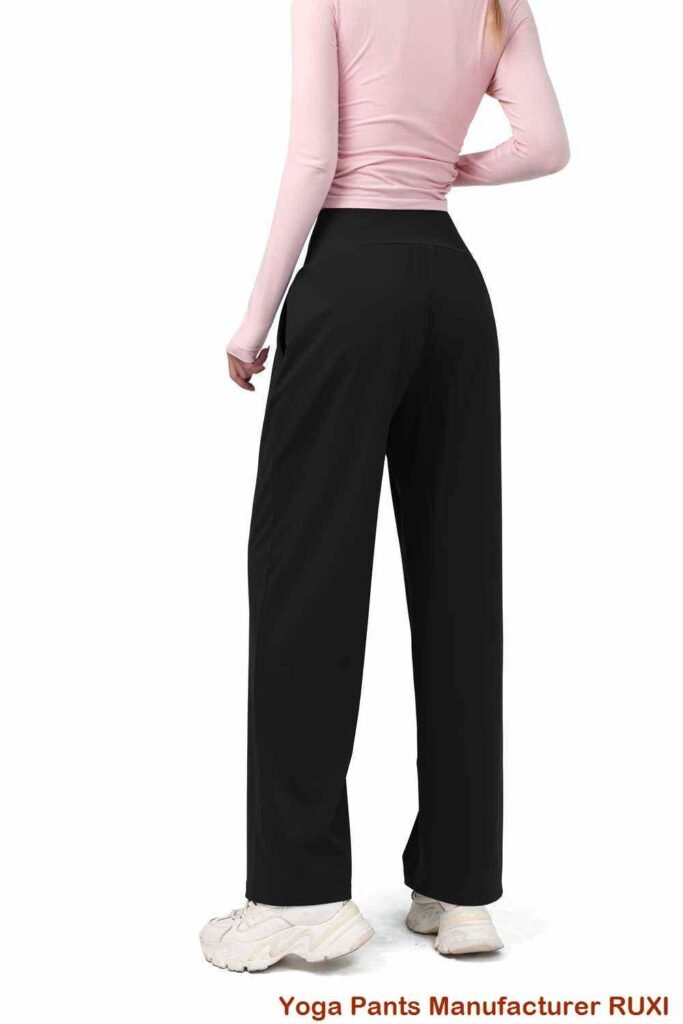 Pantalones cortos de entrenamiento negros para mujer RUXI