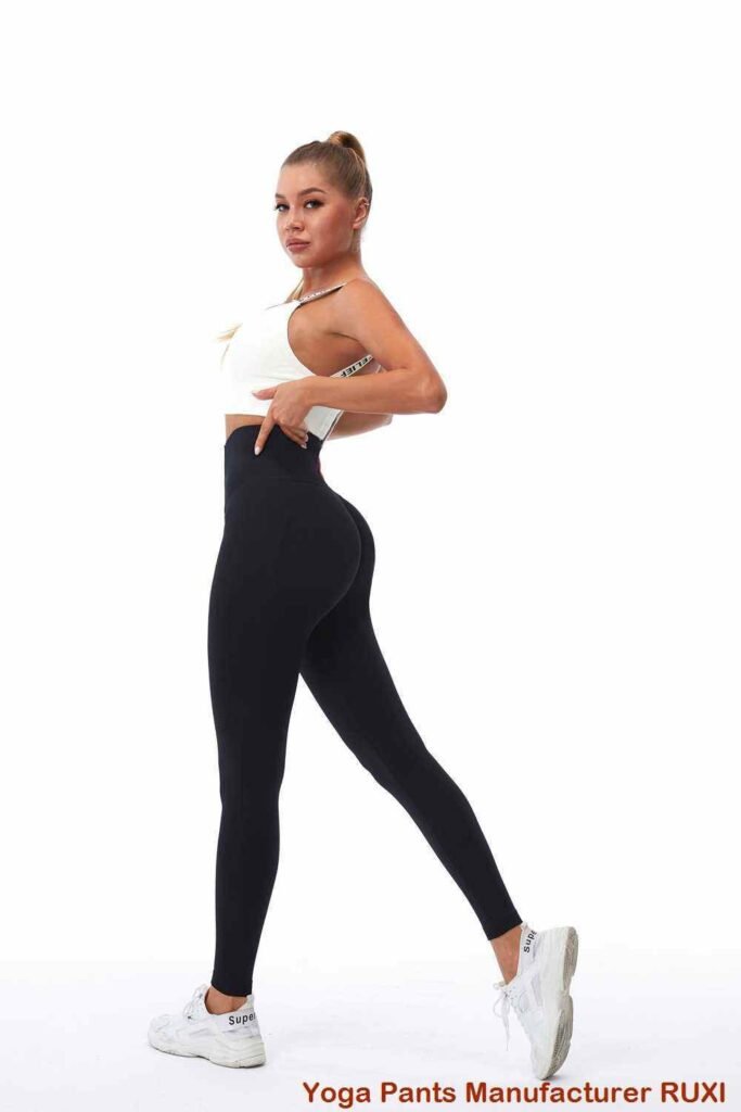 pantalones cortos de yoga estampados RUXI bn3483