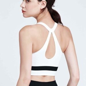 tops de entrenamiento fruncidos RUXI bn842