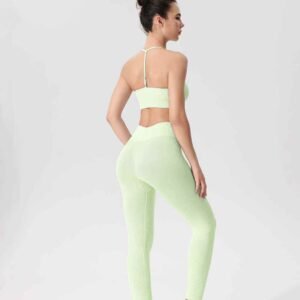 Leggings de cuero para hacer ejercicio RUXI bn500
