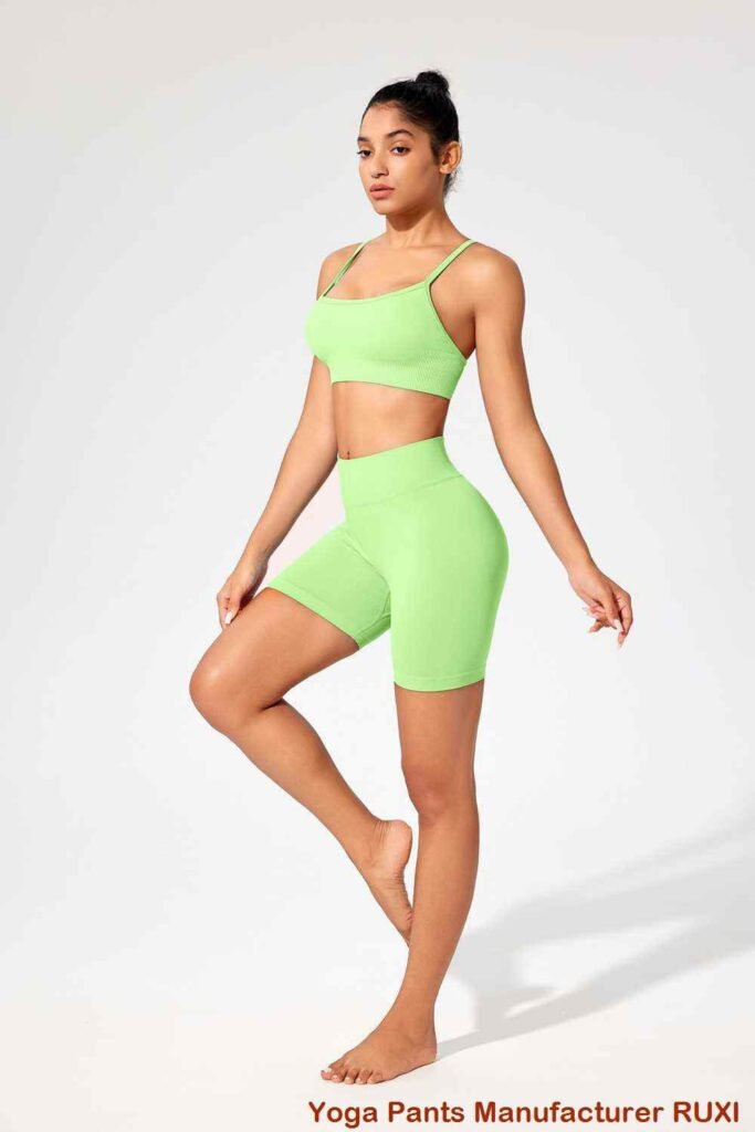 Pantalones cortos de yoga para mujer RUXI bn3530