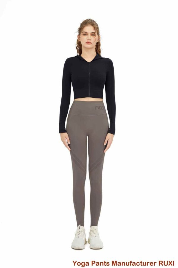 Leggings de campana y cintura alta RUXI bn878