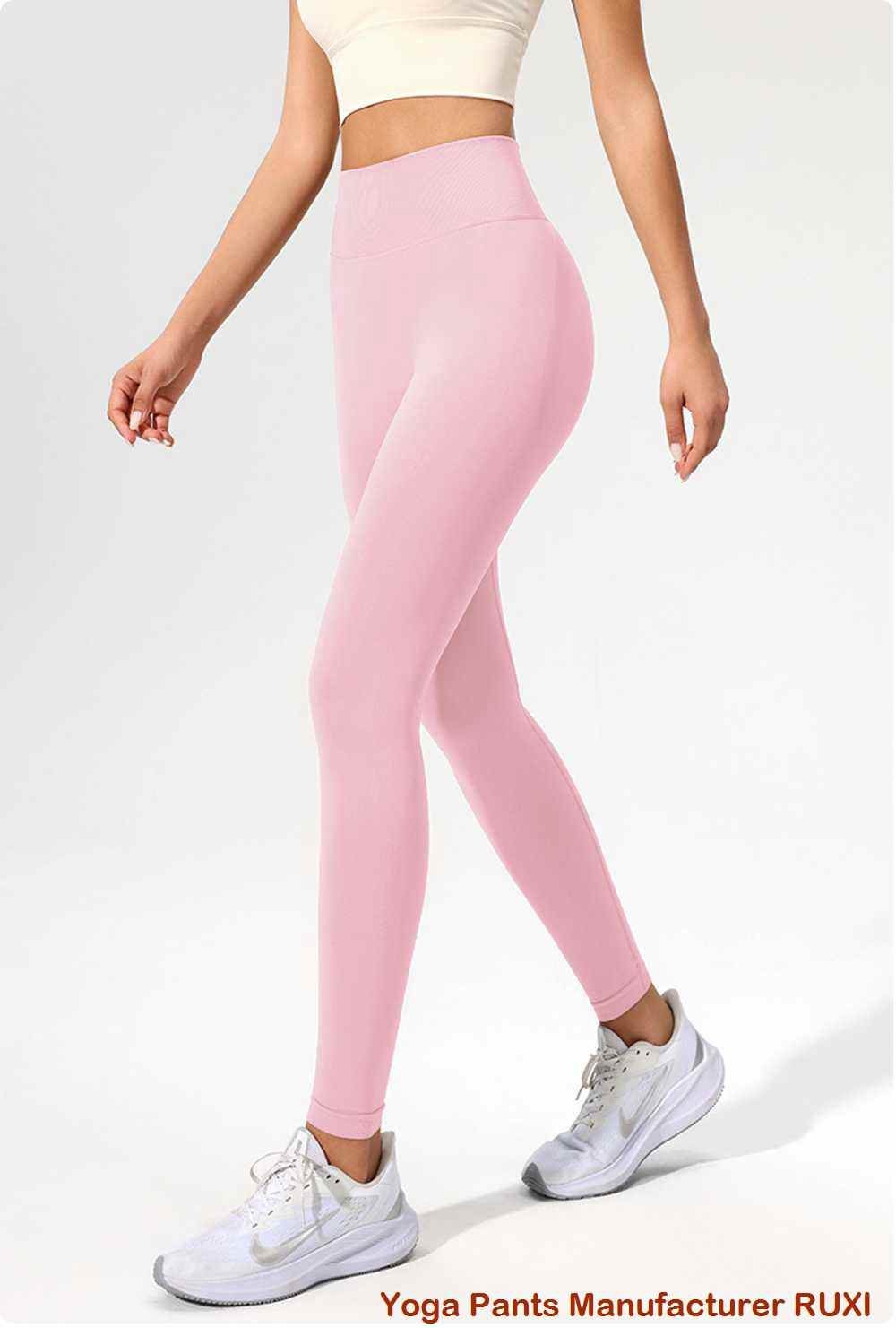 Leggings deportivos fruncidos RUXI bn367