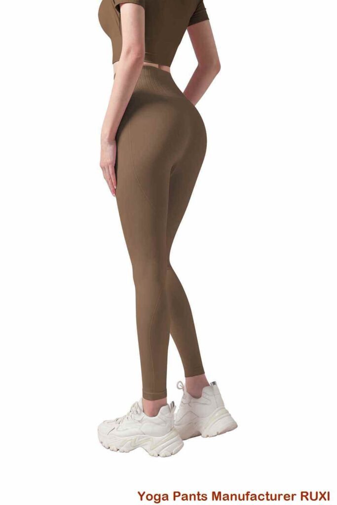 Leggings acampanados con pliegues RUXI bn190