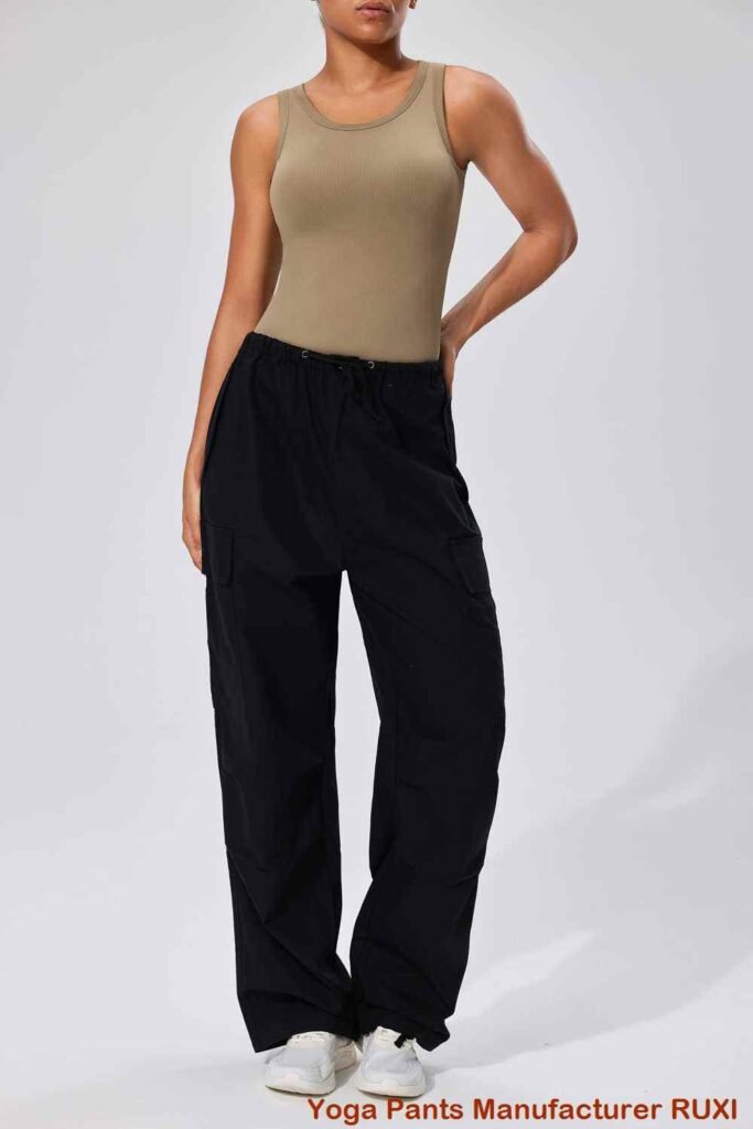 camisetas sin mangas sueltas para hacer ejercicio RUXI
