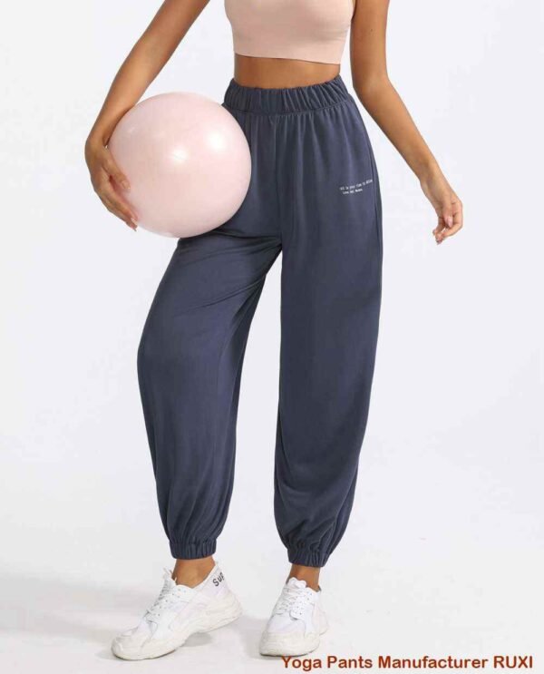 Pantalones de entrenamiento holgados para mujer RUXI bn475