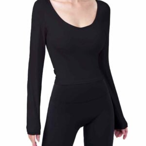 Leggings para mujer con forro polar y bolsillos RUXI bn499