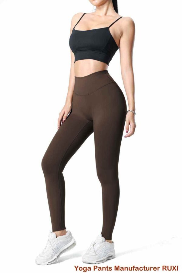 Pantalones de yoga con control superior RUXI bn890