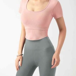 Pantalones de yoga altos para mujer RUXI bn243