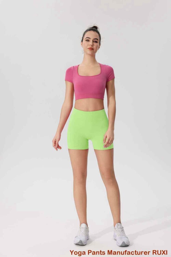 pantalones cortos deportivos para mujer RUXI bn3824