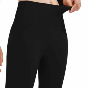 Leggings de tiro alto y corte acampanado RUXI bn925