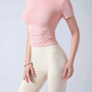 sujetador deportivo blanco con espalda cruzada RUXI bn1271