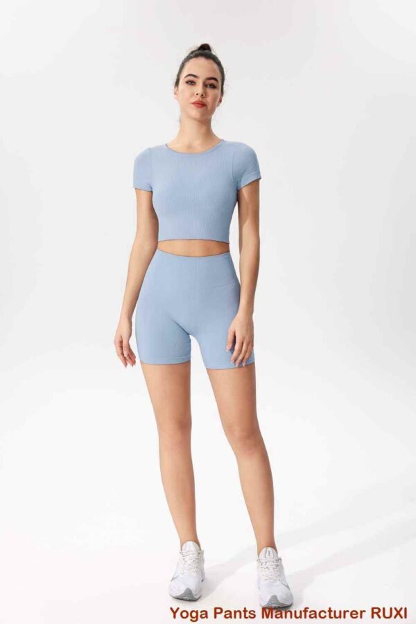 pantalones cortos de yoga de talla grande RUXI bn334