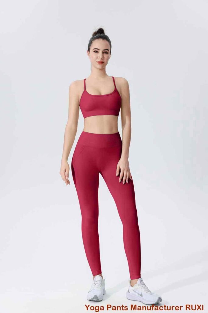 Leggings de entrenamiento brillantes RUXI bn143