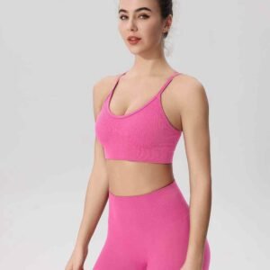 Leggings rosas con bolsillos RUXI bn450