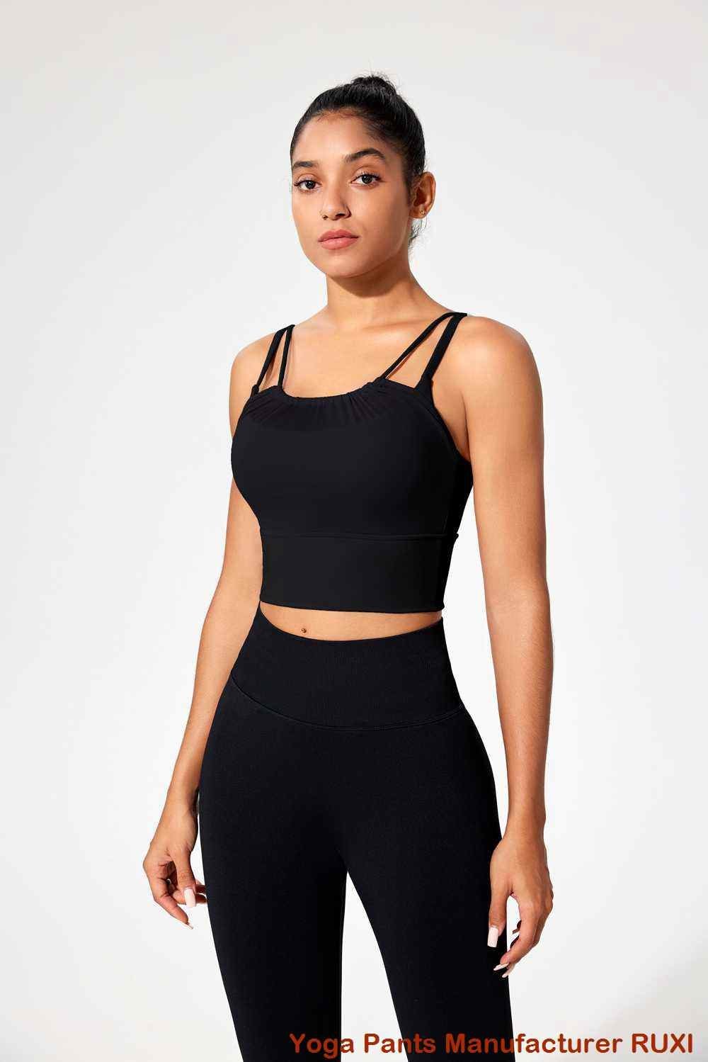 Pantalones de yoga rosa claro RUXI bn479