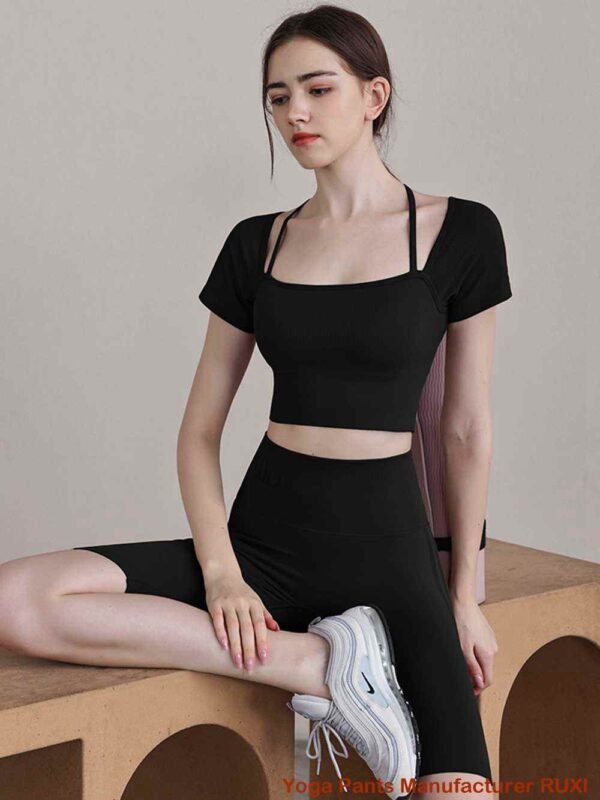 Pantalones cortos para correr de 6 pulgadas RUXI bn2049